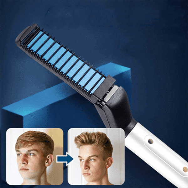 Brosse Lissante Et Chauffante Pour Homme – Anti-brûlure, Anti-frisottis et anti-humidité Brosse Lissante Et Chauffante Pour Homme - Anti-brûlure, Anti-frisottis et anti-humidité