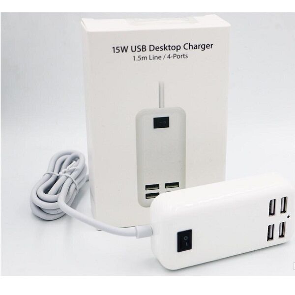 Centrale De Recharge Mobiles 4 Prise USB Centrale De Recharge Mobiles 4 Prise USB