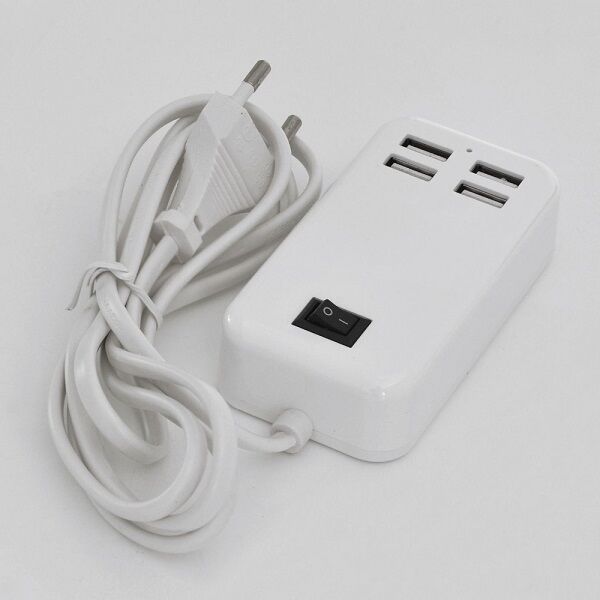 Centrale De Recharge Mobiles 4 Prise USB Centrale De Recharge Mobiles 4 Prise USB