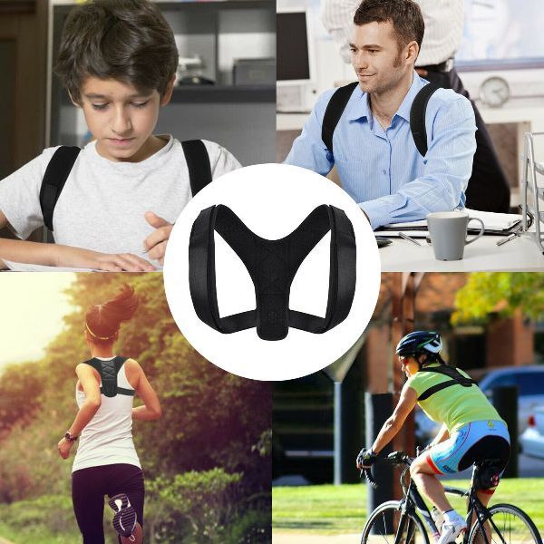 Correcteur De Posture Dos Réglable : Orthèse de maintien pour Colonne Vertébrale, cyphose, épaules avachies, douleurs thoraciques et dorsales Correcteur De Posture Dos Réglable : Orthèse de maintien pour Colonne Vertébrale, cyphose, épaules avachies, douleurs thoraciques et dorsales