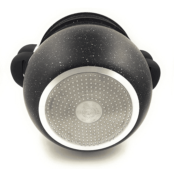 Couscoussier Effet Pierre Et Couvercle en Verre Couscoussier Effet Pierre Et Couvercle en Verre